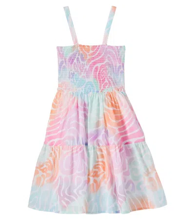 Stella Mccartney Kids Printed Cotton Sundress For Girls In Multi