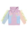 Stella Mccartney Printed Cotton Hoodie In Multicoloured