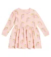 Stella Mccartney Printed Cotton Jersey Dress In Multicoloured