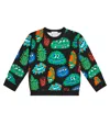 Stella Mccartney Printed Cotton Jersey Sweatshirt In Multicoloured