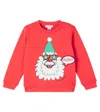 Stella Mccartney Printed Cotton Jersey Sweatshirt In Red