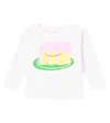 Stella Mccartney Printed Cotton Jersey T-shirt In White