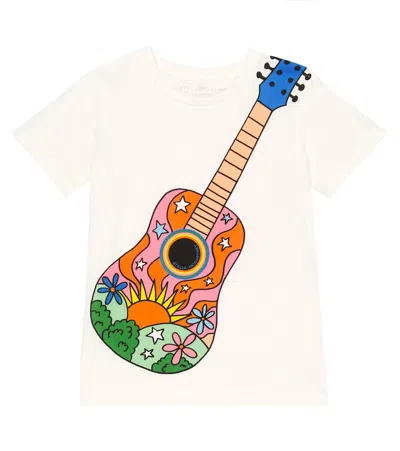 Stella Mccartney Kids' Printed T-shirt In Cream