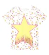 Stella Mccartney Printed Cotton Jersey T-shirt In Multi