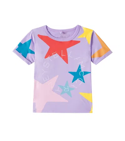 STELLA MCCARTNEY PRINTED COTTON JERSEY T-SHIRT
