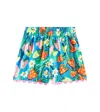 Stella Mccartney Printed Cotton Shorts In Multicoloured