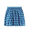 Stella Mccartney Printed Cotton Skirt In Multicoloured