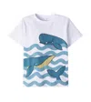 Stella Mccartney Printed Cotton T-shirt In Multi