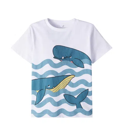 Stella Mccartney Kids' Printed Cotton T-shirt In Multi