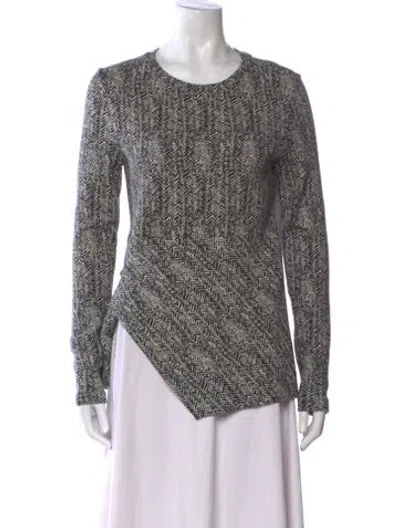 Pre-owned Stella Mccartney Printed Crew Neck Sweatshirt In Multi