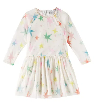 Stella Mccartney Kids' Printed Dress In White