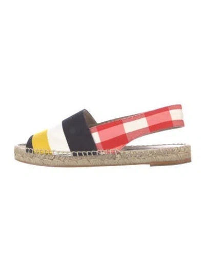 Pre-owned Stella Mccartney Printed Espadrilles In Multi