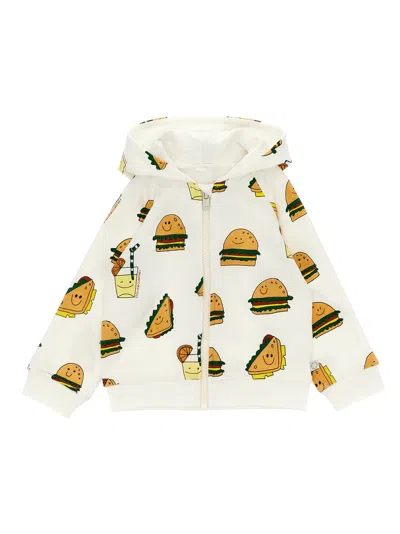 Stella Mccartney Babies' Printed Hoodie In Multicolor