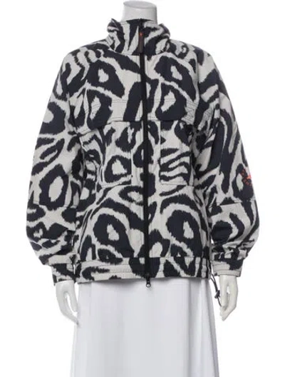 Pre-owned Stella Mccartney Printed Jacket In Blue