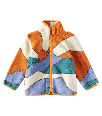 Stella Mccartney Kids' Printed Jacket In Multicolor