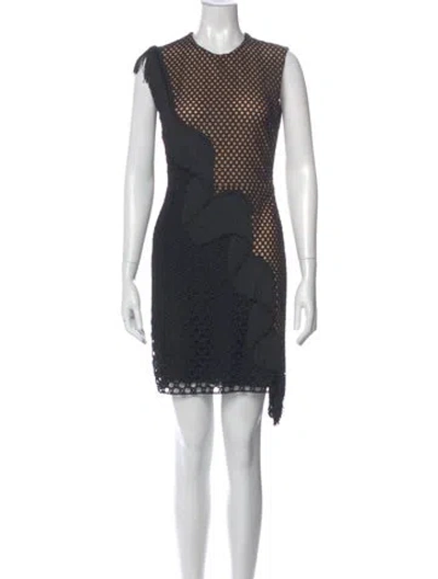 Pre-owned Stella Mccartney Printed Mini Dress In Multi