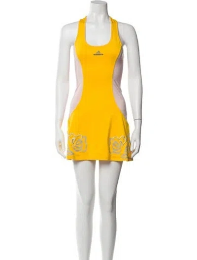 Pre-owned Stella Mccartney Printed Mini Dress In Pink