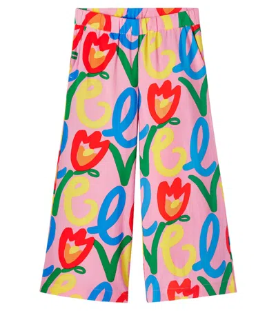 Stella Mccartney Kids' Printed Pants In Multi