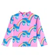 Stella Mccartney Printed Rashguard Top In Pink
