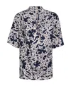 Stella Mccartney Printed Shirt In Black