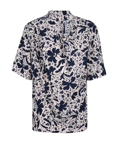 Stella Mccartney Printed Shirt In Blue