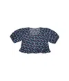 Stella Mccartney Printed Shirt In Blue