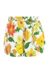 Stella Mccartney Printed Shorts In White