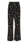 STELLA MCCARTNEY STELLA MCCARTNEY PRINTED SILK PANTS