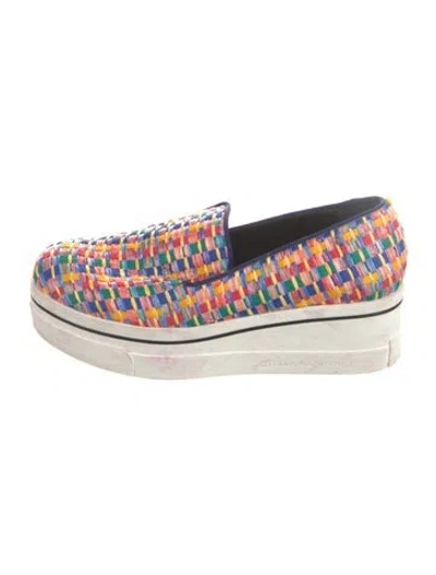 Pre-owned Stella Mccartney Printed Sneakers In Multi