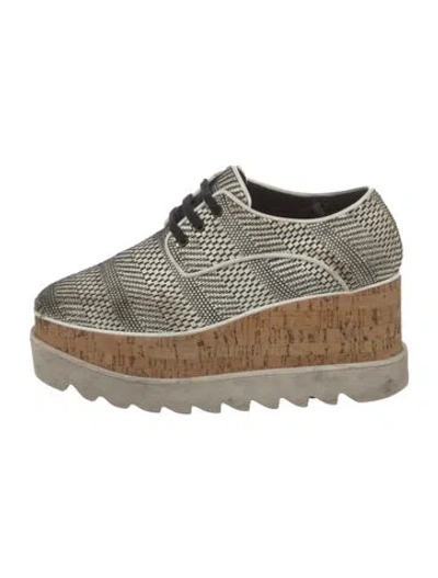 Pre-owned Stella Mccartney Printed Sneakers In White