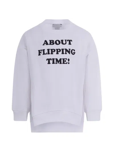 Stella Mccartney Kids' Printed Sweater In Blue