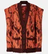 Stella Mccartney Printed Sweater Vest In Multi
