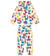 Stella Mccartney Printed Sweatshirt And Sweatpants Set In White/colourful