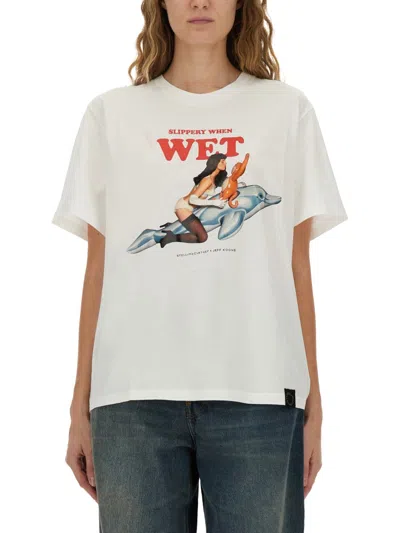 STELLA MCCARTNEY STELLA MCCARTNEY PRINTED T-SHIRT - JEFF KOONS COLLAB