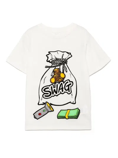 Stella Mccartney Printed T-shirt In 白色