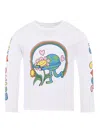 Stella Mccartney White T-shirt For Kids With Colorful Print
