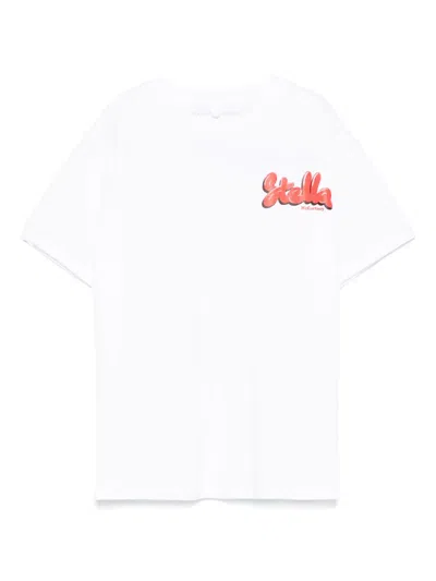 Stella Mccartney Kids' Printed T-shirt In White