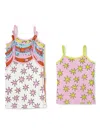 Stella Mccartney Printed Tank Tops (pack Of Seven) In White