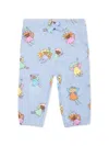 Stella Mccartney Printed Track Pants In Blue