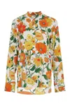 Stella Mccartney Garden Print Button-front Shirt In Multicolor