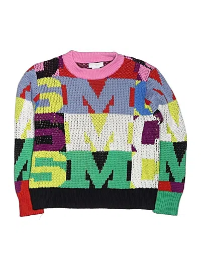Pre-owned Stella Mccartney Kids'  Pullover Sweater In White