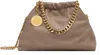 Stella Mccartney Purple Falabella Mini Drawstring Bag In Green