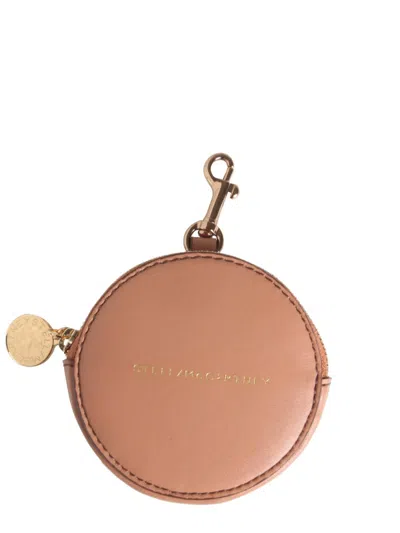 Stella Mccartney Purse With Logo In Beige