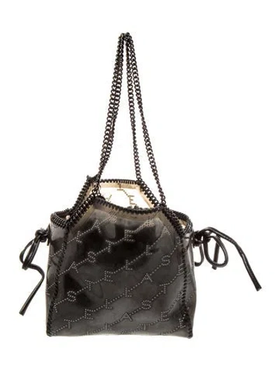 Pre-owned Stella Mccartney Pvc Shoulder Bag In Black