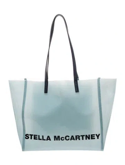 Pre-owned Stella Mccartney Pvc Tote In Blue
