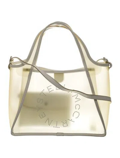 Pre-owned Stella Mccartney Pvc Tote In Green