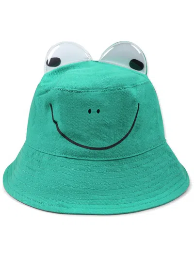 Stella Mccartney Kids' Knitting Hat In Green