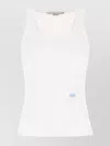 Stella Mccartney Racerback Style Sleeveless Lyocell Blend Top