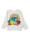 Stella Mccartney Sweatshirt Mit Regenbogen-print In White