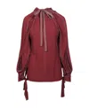 Stella Mccartney Ramona Top In Red